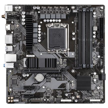 GIGABYTE B760M DS3H AX DDR4 Placa base - Soporta CPUs Intel Core de 14ª generación, VRM digital de 6+2+1 fases, hasta 5333MHz DDR4 (OC), 2xPCIe 4.0 M.2, Wi-Fi 6E, LAN de 2.5GbE, USB 3.2 Gen2 placas base Intel LGA 1700 LGA 1700 DDR4-SDRAM