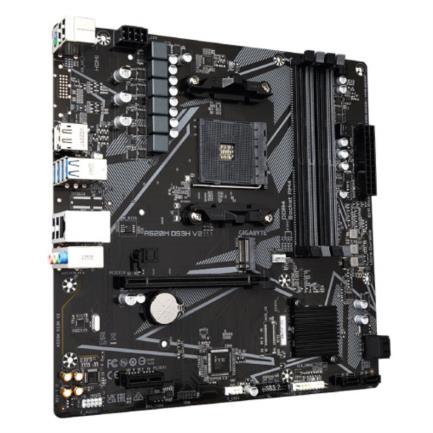 GIGABYTE A520M DS3H V2 placa base Enchufe AM4 Micro ATX, AMD, AMD Ryzen 3000 Series, AMD Ryzen Threadripper 3000 Series