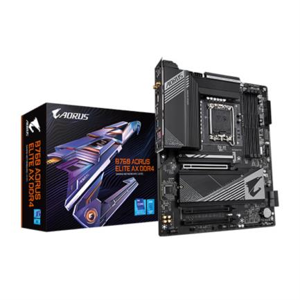 Placa Base Gigabyte B760M AORUS ELITE AX 4xDDR5 128GB 7800Mhz PCIe 4.0 HDMI DP Wi-Fi 6E mATX