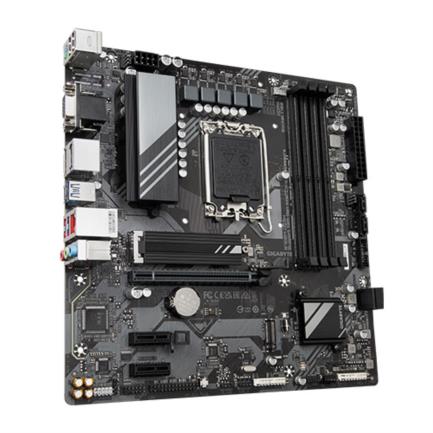 GIGABYTE B760M DS3H Placa Base - Compatible con procesadores Intel Core de 14ª generación, VRM digital de 6+2+1 fases, hasta 7600MHz DDR5 (OC), 2x PCIe 4.0 M.2, LAN 2.5GbE, USB 3.2 Gen placas base Intel LGA 1700 LGA 1700 DDR5-SDRAM