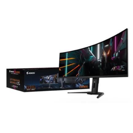 Monitor Gigabyte Aorus CO49DQ 49" OLED 5120x1440 2xHDMI 1xDP 1xUSB-C 0.03ms GTG 144Hz 5Wx2 Speaker