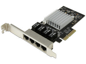 Tarjeta de Red PCI Express Ethernet Gigabit Intel i350, 4 Puertos RJ45, Alto Rendimiento