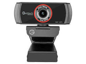 Getttech GPW-FHDMF-G1 cámara web 1920 x 1080 Pixeles USB Negro
