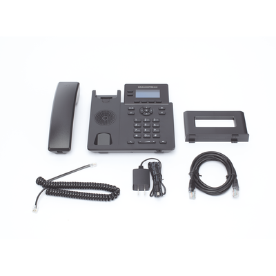 Grandstream Networks GRP2602G teléfono IP Negro 2 líneas LCD Wifi, Terminal con conexión por cable