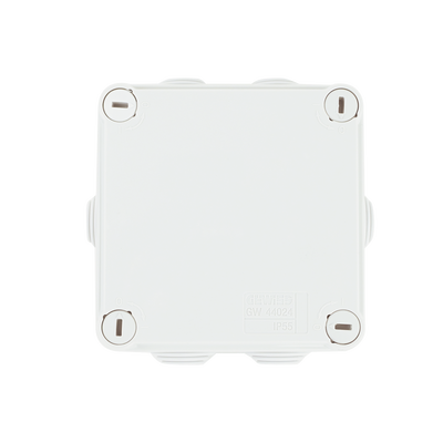 Gewiss Caja Estanca Derivación PVC 100x100x50mm, IP55, 6 Entradas