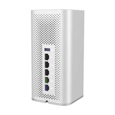 Grandstream Networks GWN-7062 router inalámbrico Gigabit Ethernet Doble banda (2,4 GHz / 5 GHz) Blanco