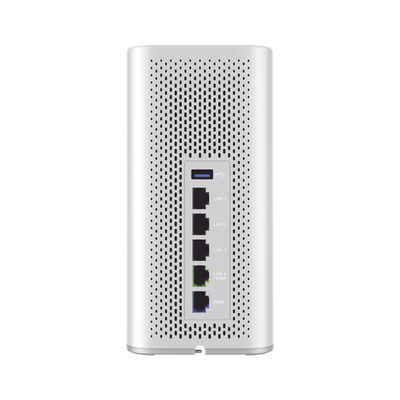 Grandstream Networks GWN-7062 router inalámbrico Gigabit Ethernet Doble banda (2,4 GHz / 5 GHz) Blanco