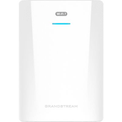 GWN7670WM, AP WiFi-7, Interiores en pared, Dual Band, 802.11be, 3.6Gbps, MIMO 2x2:2 con MLO, 175mts, 256 usuarios.