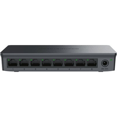 GWN7711, Switch Administrable capa 2-lite, 8 x GigaEth, gabinete plástico