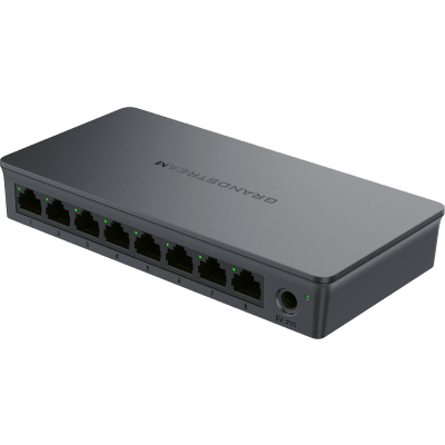 GWN7711, Switch Administrable capa 2-lite, 8 x GigaEth, gabinete plástico