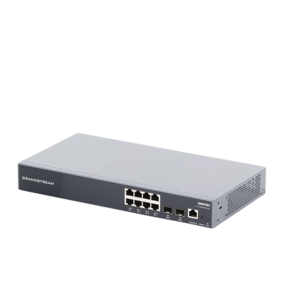 Grandstream Networks GWN7801 switch Gestionado L2+ Gigabit Ethernet (10/100/1000) Negro