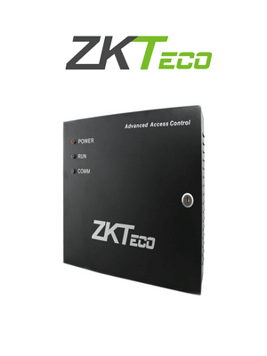 ZKTECO Gabinete Metálico Case 04, Compatible con Paneles de Control, 1U, Conexión para Batería