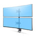 H2MPV-MONITOR-MOUNT - StarTech.com Soporte de Sobremesa para Dos Monitores Apilados Verticalmente de 49" 16:9 o 32:9 - Capacidad de Carga