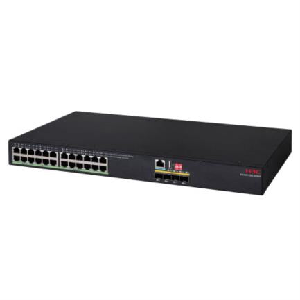 Switch H3C IE4320-28S HPWR L2, 8 Puertos BASE T PoE, 16 Puertos BASE T PoE, 4 SFP Plus, Industrial