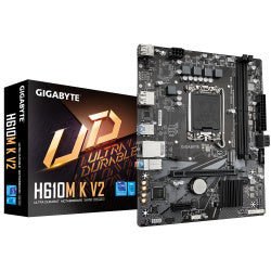 MB GIGABYTE H610M K DDR5 PARA 12VA/13VA/14A GENERACION SOCKET 1700 M.2 H610M K V2