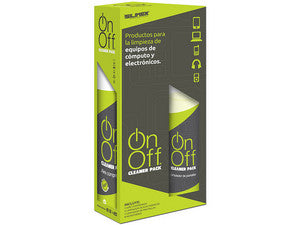 Kit de Limpieza Silimex On Off para Equipos de Cómputo y Audio, 4 Accesorios
