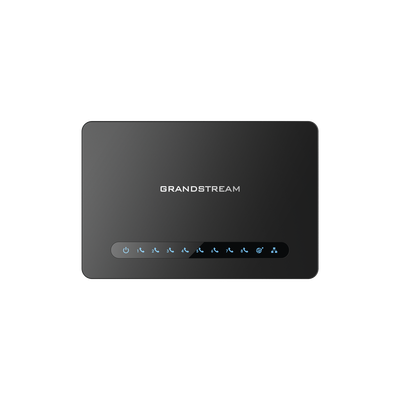 HT818, ATA VOIP con 8 puertos FXS y ruteador integrado