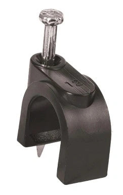 Volteck Grapa Curva 12 Mm Negra, Bolsa C/20 Pzs, Producto Empresarial