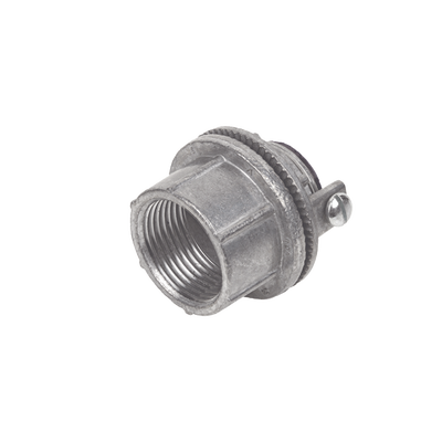 HUB-WH-4G - Conector de zinc para intemperie / 1 1/4" / Tornillo a tierra / IP66 / Áreas peligrosas Clase I Div 2 y Zona 2