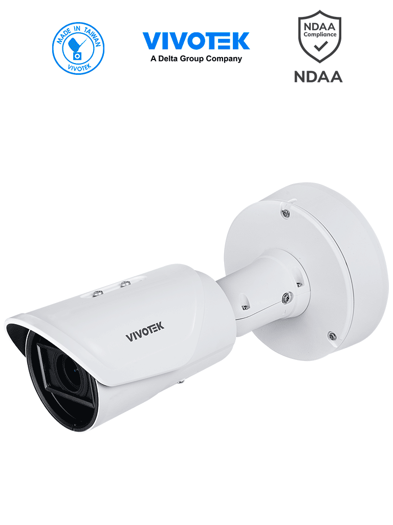Cámara IP bullet VIVOTEK IB9365-EHTV-v2 2MP, 60fps, lente 4-9mm, Smart IR III 50m, WDR Pro II, SNV II, IP67, IK10, NEMA 4x