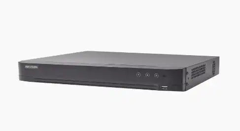 Hikvision DVR AcuSense 4MP IDS-7204HQHI-M1/FA(C), 4 Canales TurboHD, 1 Bahía HDD