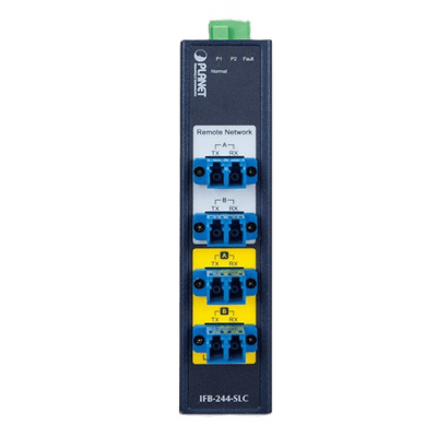 IFB-244-SLC - Planet Switch Industrial Bypass de Fibra Óptica / Monomodo / Conector LC IFB-244-SLC