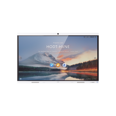HUAWEI eKit IdeaHub B2 Panel plano interactivo 2,18 m (86") LED Wifi 4K Ultra HD Blanco Procesador incorporado