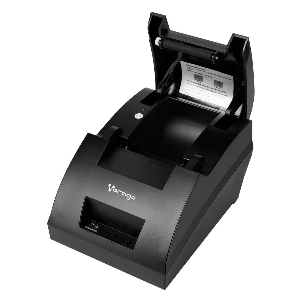 VORAGO MNP-158 Impresora POS Térmica, Recibos Claros y al Instante, 90mm/s