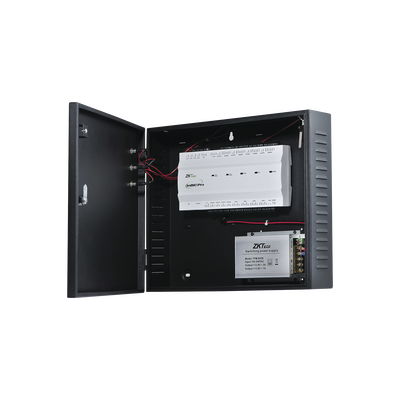 INBIO-260PRO-20K - Controlador de Acceso 2 Puertas / 20,000 Huellas / 30,000 Tarjetas / ADMS PUSH / TCP/IP / Gabinete y Fuente 12V/5A