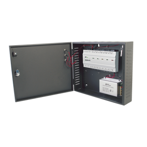 Controlador de Acceso 4 Puertas / 20,000 Huellas 30,000 Tarjetas / ADMS PUSH / TCP/IP / Gabinete y Fuente 12V 5A