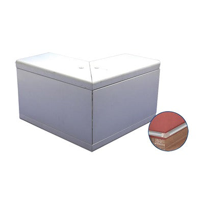 Thorsman Esquinero exterior de aluminio / Canaleta INKA140 / 0.572 kg INKA-140-EE