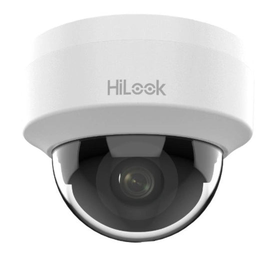 Hilook Cámara Domo IP 2MP IPC-D121H-C, Lente 2.8mm, 20m IR, PoE
