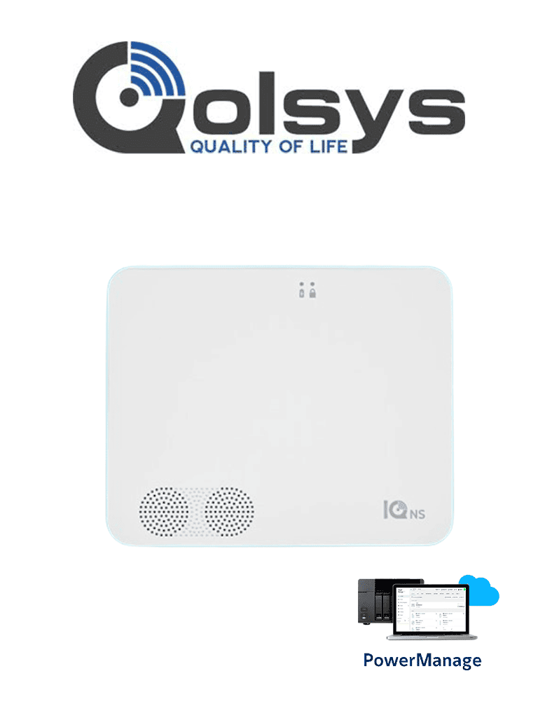 Qolsys IQ4 NS sistema de alarma de seguridad Wifi Blanco, IQPK391 | Sistemas de alarma de seguridad