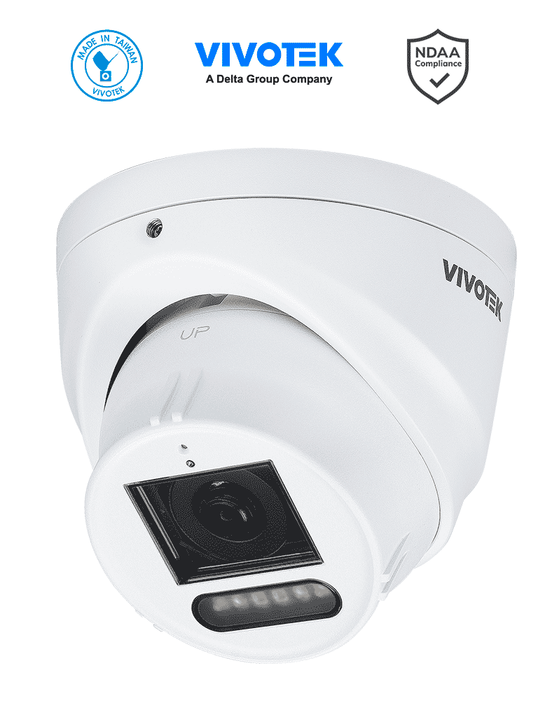 VIVOTEK IT9383-HVW Cámara IP Domo 5 MP, WDR Pro, IP66, 30m IR, ONVIF