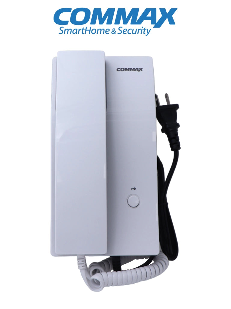 Interfon COMMAX DP2S - Audio Portero 2 Hilos, Botón Apertura Puerta, Alimentación 110 Vca