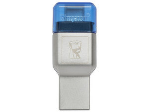 Lector de tarjetas Kingston MobileLite SD/microSD, USB 3.0, USB-C, 5Gbps, compacto, 2 en 1