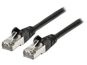 Cable de red INTELLINET Cat6a UTP, RJ-45 4.2m Negro, 10Gbps, Blindaje SSTP