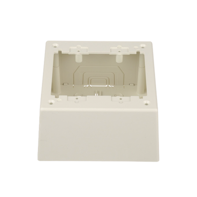 Panduit Caja de Pared Superficial Doble / PVC Autoextinguible / 5.19 x 5.19 x 2.75 in (131.9 x