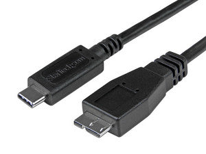 Cable de 1m USB 3.1 Type-C a Micro B, Velocidad de Transferencia 10Gbps, Compatible con Carga Rápida 3.0