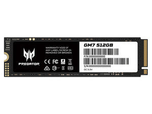SSD Acer GM7 512GB, M.2 NVMe PCIe 4.0, 3500MB/s Lectura, 3000MB/s Escritura