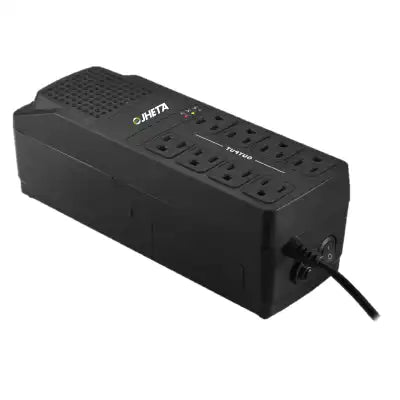 Jheta Regulador AVR 1200, 1200VA/600W, 8 Contactos, 1 USB 5V, Montaje Pared
