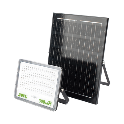Reflector de 300 W con Panel Solar / Batería 3.2 V CD / T.C.C. 6 500 K / IP65.