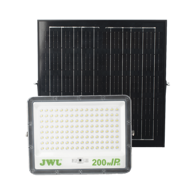 Reflector de 200 W con Panel Solar / Batería 3.2 V CD / T.C.C. 6 500 K / IP65.