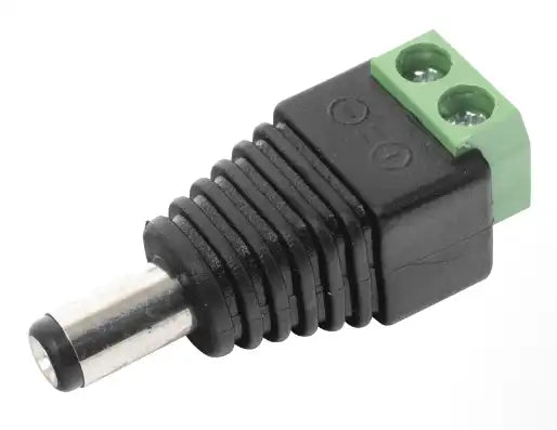 EPCOM Adaptador Tipo Jack 3.5 mm Macho JR-52, 12 VCD, Terminales de Tornillo