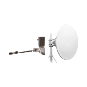 Antena direccional de Alto Rendimiento, 4 ft, Frecuencia de (4.9 a 6.1 GHz), Alto Aislamiento al Ruido, Ganancia de 35 dBi, Soporte de acero inoxidabl