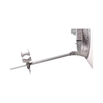 Antena parabólica 4 ft para radio B11, ganancia de 41 dBi, conector guía de onda, 10.1-11.7 GHz, 1.2 m, incluye montaje JRZ1200-ADJUSTABLE