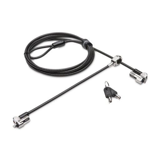K64448WW - Kensington Candado para portátil con llave de cabezal doble NanoSaver Cable Portátil Llave Kensington Standard