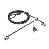 K64448WW - Kensington Candado para portátil con llave de cabezal doble NanoSaver Cable Portátil Llave Kensington Standard