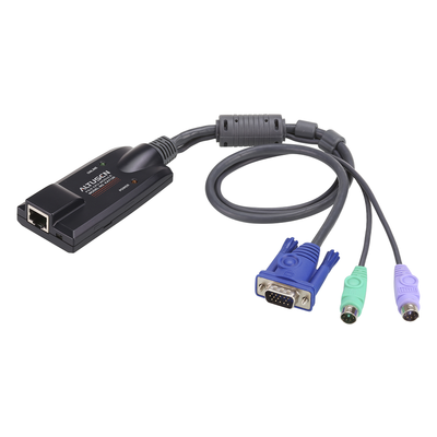 ATEN KA7120 cable para video, teclado y ratón (kvm) Negro