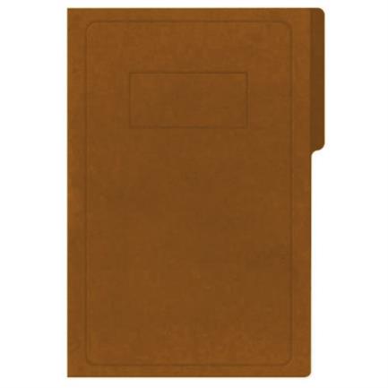 Carpeta Pressboard Kyma Tamaño Oficio con Palanca, Color Marrón, Resistente al Agua